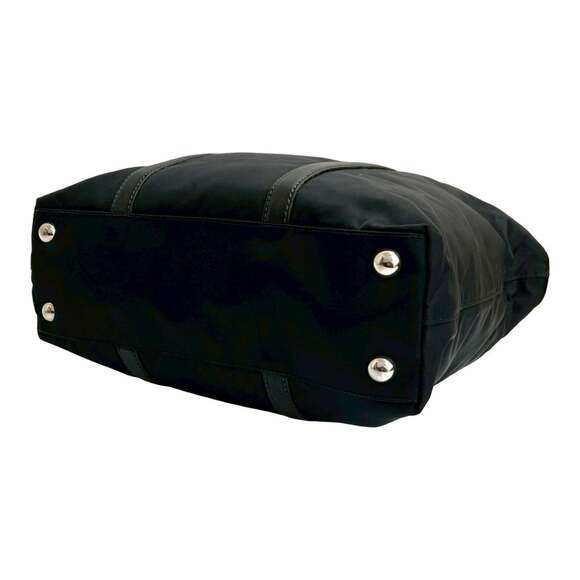 PRADA Black Leather Shoulder Bag - Picture 8 of 10